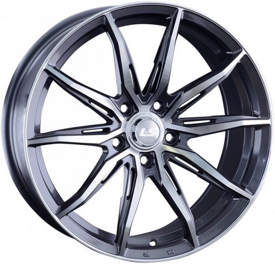 Фото LS Wheels 1055 8x18 5x114,3 ET45 dia 67,1 GMF