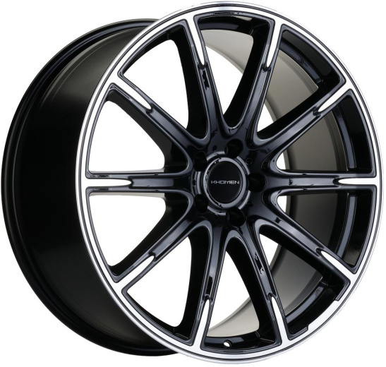 Фото Khomen Wheels KHW2102 (GLS class) 9,5x21 5x112 ET30 dia 66,6 black-FP