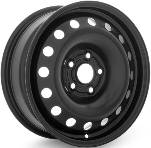 Фото ТЗСК Chevrolet Aveo 6x15 5x105 ET39 dia 56,6 черный-глянец
