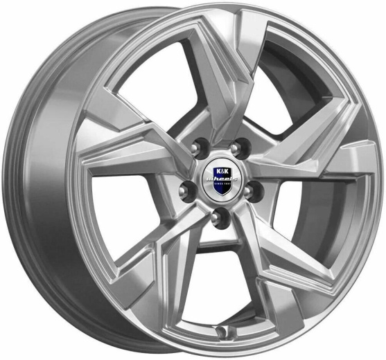 Фото K&K Кайан 7,5x18 5x110 ET37 dia 65,1 дарк платинум Россия