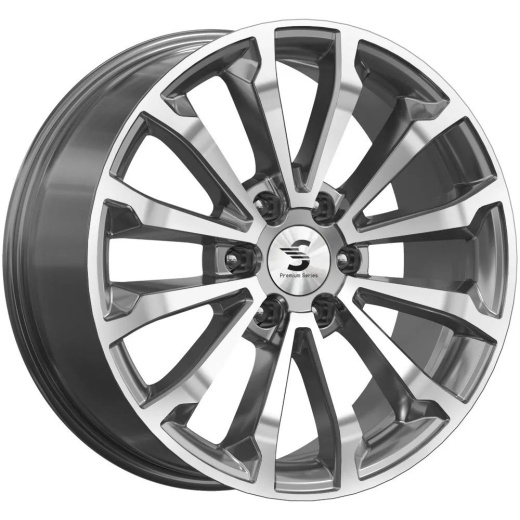 Фото K&K Premium Series КР006 (20_Haval H9) 8,5x20 6x139,7 ET33 dia 75,1 diamond gloss graphite Россия