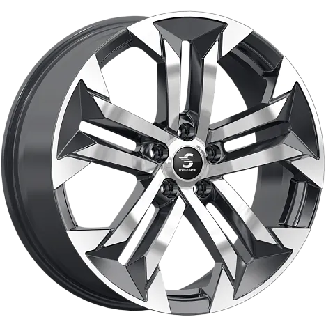 Фото K&K Premium Series КР015 (19_EXEED TXL/VX) 7,5x19 5x108 ET36 dia 65,1 diamond black gris