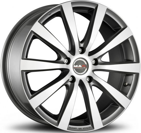 Фото MAK Iguan 8x18 5x114,3 ET40 dia 76 graphite mirror face