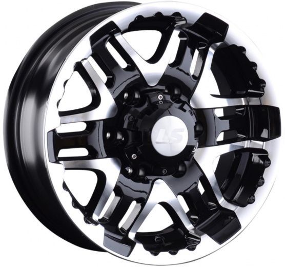 Фото LS Wheels 894 6,5x15 6x139,7 ET0 dia 106,1 BKF КИТАЙ