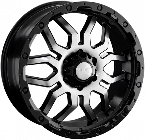 Фото LS Wheels 1285 7x16 5x139,7 ET35 dia 98,5 BKF