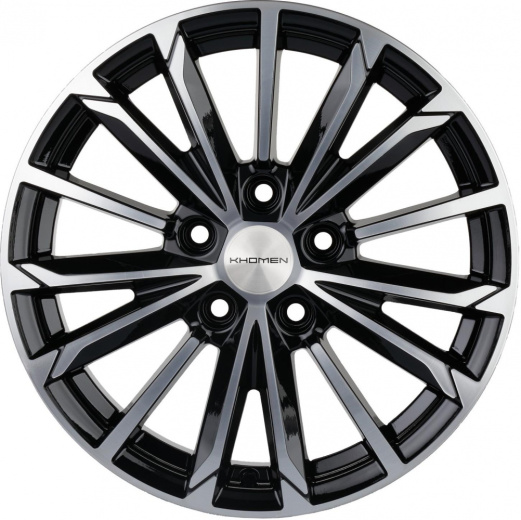 Фото Khomen Wheels KHW1611 (Octavia/Golf/Jetta) 6,5x16 5x112 ET50 dia 57,1 black-FP