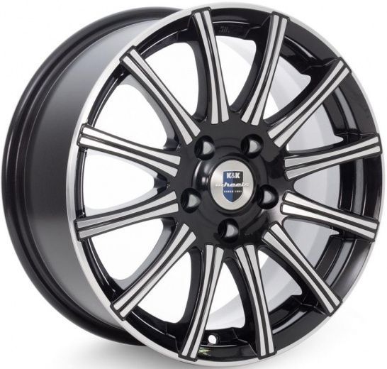 Фото K&K Сиеста 6x15 4x100 ET50 dia 60,1 алмаз черный SK