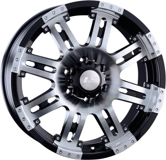 Фото LS Wheels 954 9x20 6x139,7 ET20 dia 106,1 BKF КИТАЙ