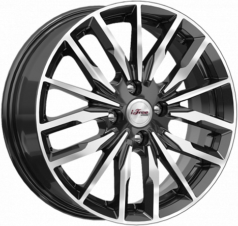 Фото iFree Миконос 6x16 4x100 ET37 dia 60.1 блэк джек Россия