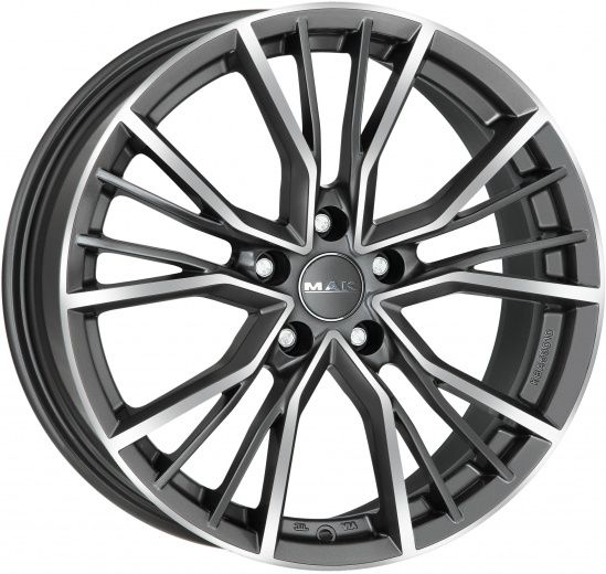Фото MAK Union 9,5x21 5x112 ET25 dia 66,45 gunmetal mirror face