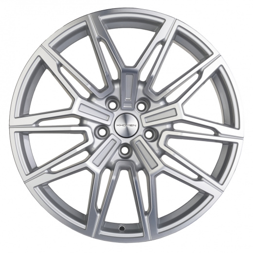 Фото Khomen Wheels KHW1904 (3/4/5/6 series) 9,5x19 5x112 ET40 dia 66,6 brilliant silver-FP Россия