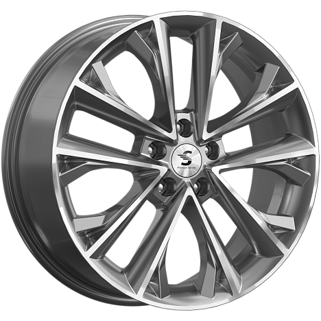 Фото K&K Premium Series КР012 Tiggo 8 Pro 7x18 5x108 ET47 dia 60,1 diamond gloss graphite Россия