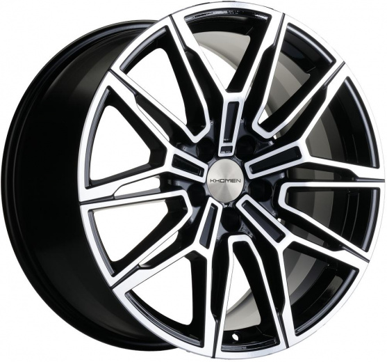 Фото Khomen Wheels KHW1904 (C/E/S class) 9,5x19 5x112 ET40 dia 66,6 black-FP Россия
