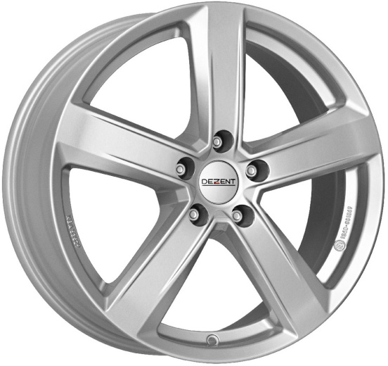 Фото DEZENT TU silver 7x17 5x108 ET42 dia 65,1 silver
