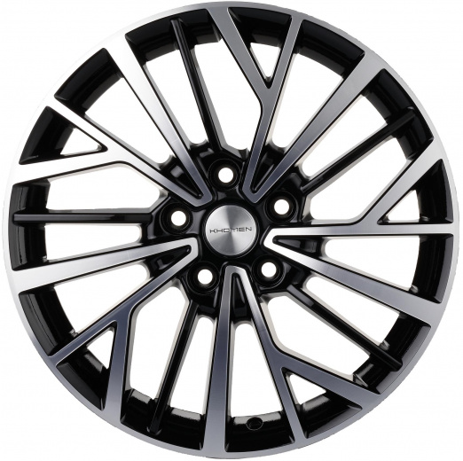 Фото Khomen Wheels KHW1717 (Chery Tiggo) 7x17 5x108 ET45 dia 60,1 black-FP Россия