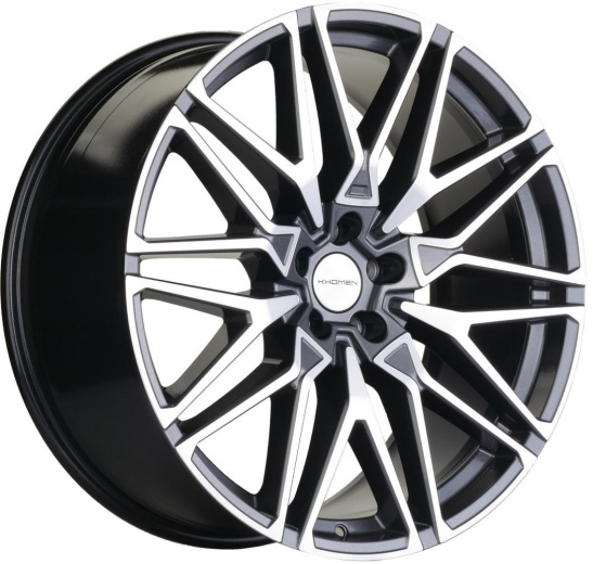 Фото Khomen Wheels KHW2103 (X5/X6/X7доп.) 9,5x21 5x112 ET30 dia 66,6 gray-FP