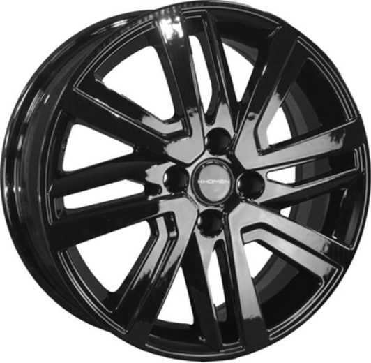 Фото Khomen Wheels KHW1609 (Rio II/Solaris II) 6x16 4x100 ET46 dia 54,1 black