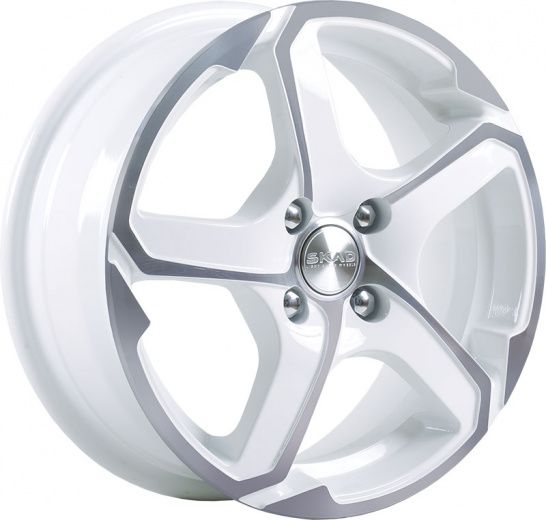 Фото Скад Аллигатор 6x15 5x114,3 ET45 dia 67,1 алмаз белый