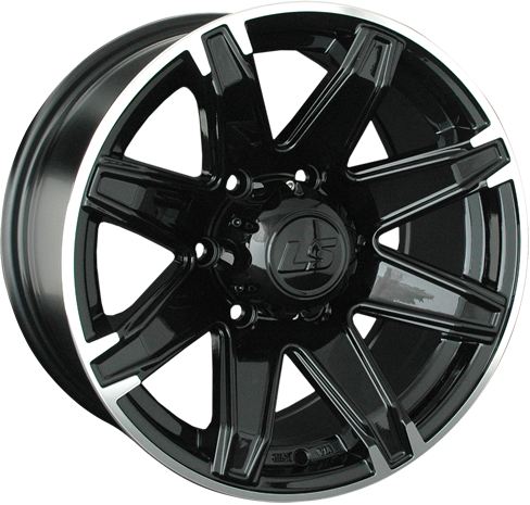 Фото LS Wheels 763 8x17 6x139,7 ET10 dia 107,1 BKL