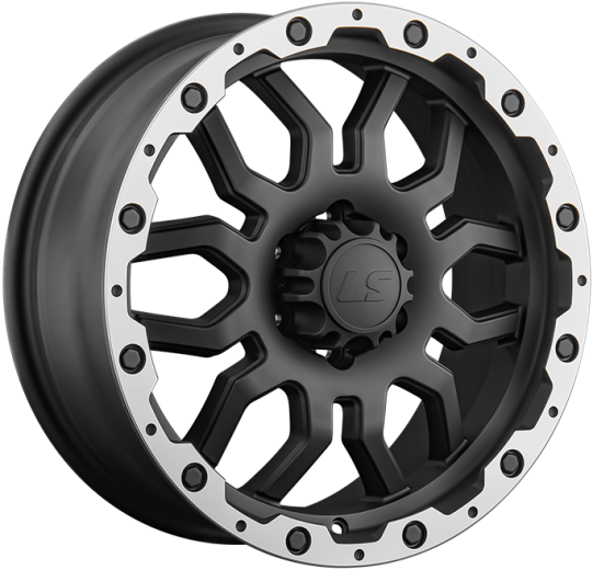 Фото LS Wheels 1285 7,5x17 6x114,3 ET40 dia 66,1 MBL