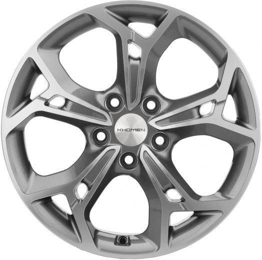 Фото Khomen Wheels KHW1702 (Qashqai) 7x17 5x114,3 ET40 dia 66,1 gray-FP Россия