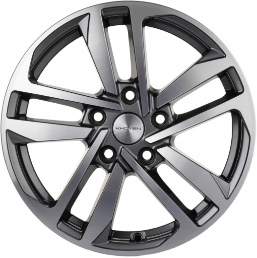 Фото Khomen Wheels KHW1612 (Toyota/Suzuki) 6,5x16 5x114,3 ET45 dia 60,1 gray-FP