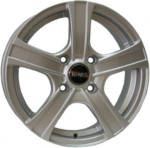 Фото TechLine 539 6x15 5x100 ET38 dia 57,1 silver