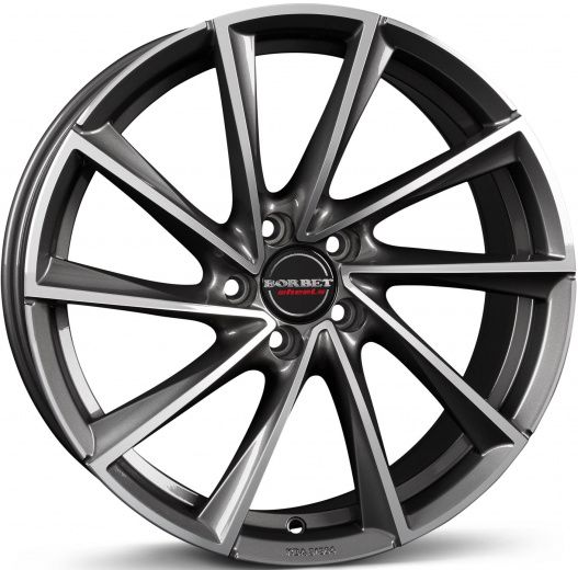 Фото Borbet VTX 8,5x19 5x112 ET20 dia 66,6 graphite polished