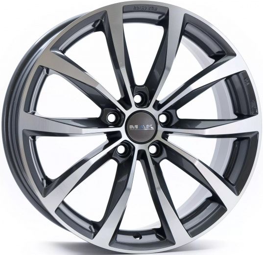 Фото MAK Wolf 7x17 5x98 ET41 dia 58,6 gunmetal mirror face