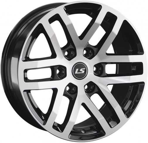 Фото LS Wheels 1279 8,5x17 6x139,7 ET30 dia 106,1 BKF