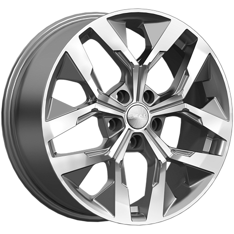 Фото Скад Ламберт 7,5x18 5x114,3 ET35 dia 60,1 алмаз графит