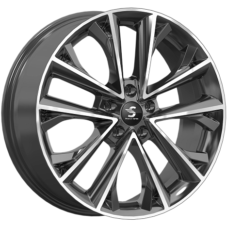 Фото K&K Premium Series КР012 EXEED TXL 7x18 5x108 ET36 dia 65,1 diamond black gris