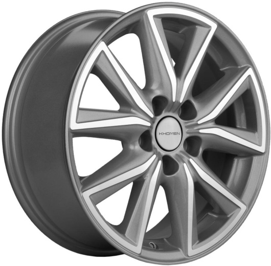 Фото Khomen Wheels KHW1706 (Jac/Москвич 3) 7x17 5x108 ET40 dia 54,1 gray-FP