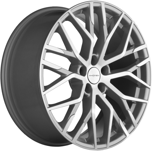 Фото Khomen Wheels KHW2005 (RX) 8,5x20 5x114,3 ET30 dia 60,1 brilliant silver-FP Россия