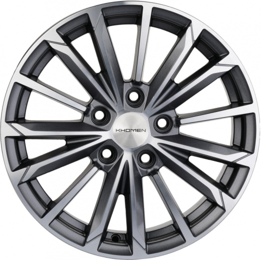 Фото Khomen Wheels KHW1611 (Renault/Nissan) 6,5x16 5x114,3 ET50 dia 66,1 gray-FP