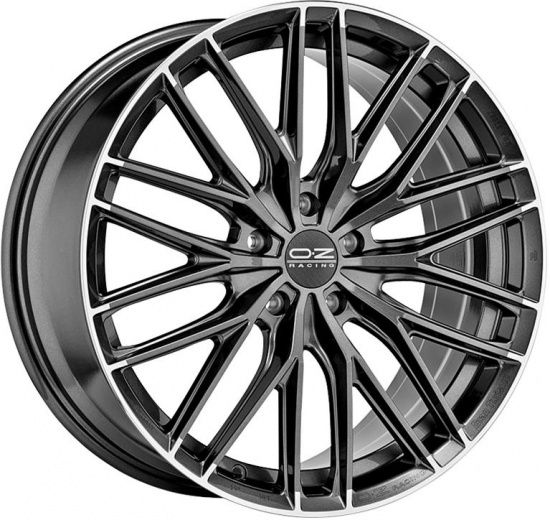 Фото OZ Racing Gran Turismo HLT 8,5x19 5x114,3 ET35 dia 75 star graphite diamond lip