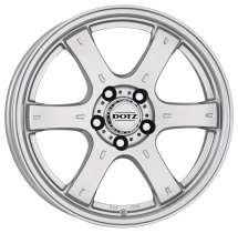 Фото DOTZ Crunch 8x17 6x139,7 ET20 dia 106,1 silver