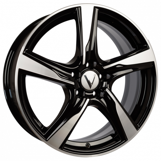 Фото Vector B201 7x17 5x100 ET45 dia 67,1 алмаз черный