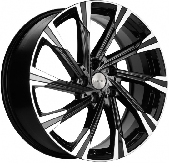 Фото Khomen Wheels KHW1901 (Mazda CX-5/CX8) 7,5x19 5x114,3 ET45 dia 67,1 black-FP Россия