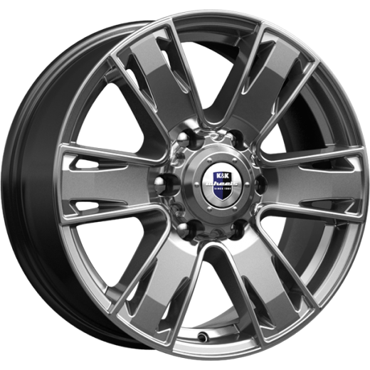 Фото K&K Севенна 7x17 6x139,7 ET38 dia 67,1 дарк платинум