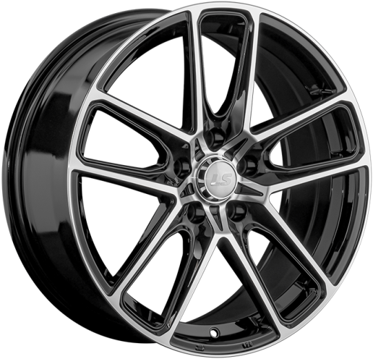 Фото LS Wheels 1360 7,5x17 5x108 ET33 dia 65,1 BKF