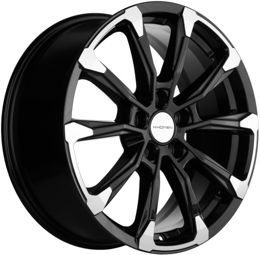 Фото Khomen Wheels KHW1808 (Jac/Москвич 3) 7,5x18 5x108 ET40 dia 54,1 black-FP