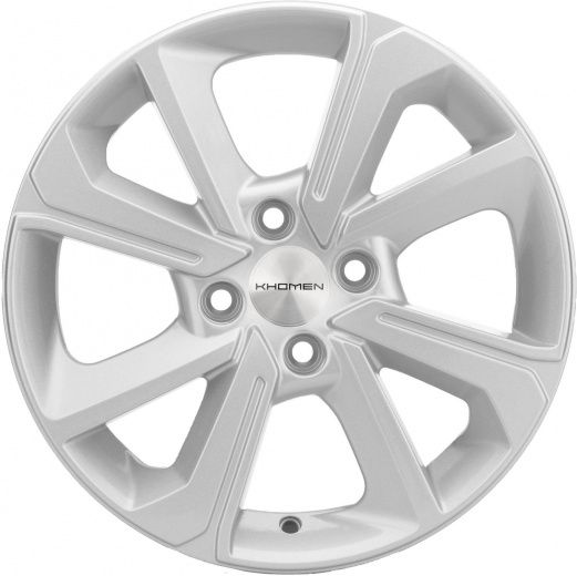 Фото Khomen Wheels KHW1501 (Rio I) 6x15 4x100 ET48 dia 54,1 F-silver Россия