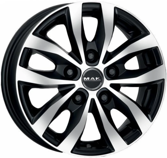 Фото MAK Load 5 7x17 5x112 ET51 dia 66,6 black mirror