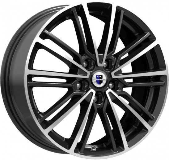 Фото K&K Эрфурт 7x17 4x100 ET43 dia 60,1 алмаз черный