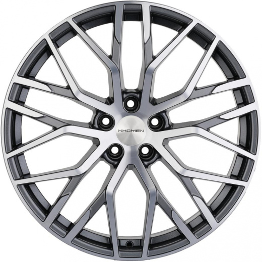 Фото Khomen Wheels KHW2005 (Audi/VW) 8,5x20 5x112 ET30 dia 66,5 gray-FP