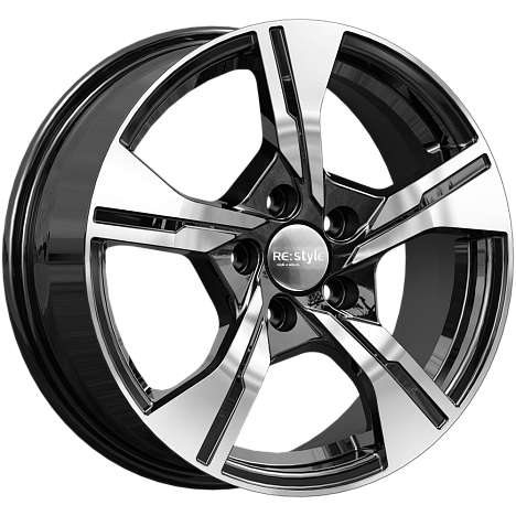 Фото iFree Replica КС1053  (ZV 16_Lifan_Х60) КС1053 (ZV 16_Lifan_Х60) 6,5x16 5x114,3 ET45 dia 60,1 алмаз черный