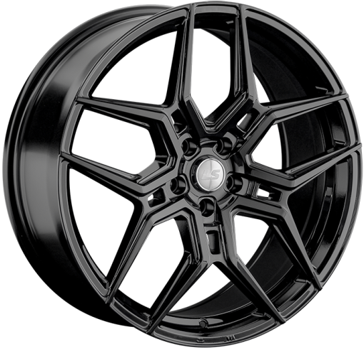 Фото LS Wheels 1266 8,5x19 5x114,3 ET40 dia 64,1 BK