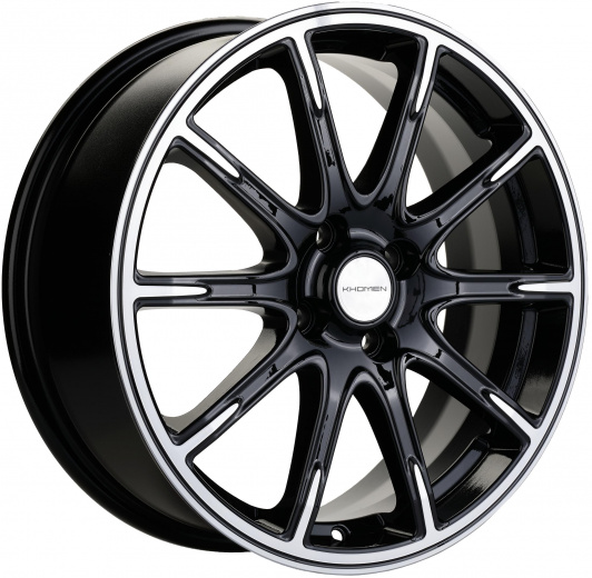 Фото Khomen Wheels KHW1707 (Lada Vesta Cross) 6,5x17 4x100 ET43 dia 60,1 black-FP