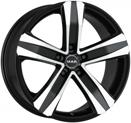 Фото MAK Stone 5 T 8,5x20 5x127 ET35 dia 71,6 black mirror